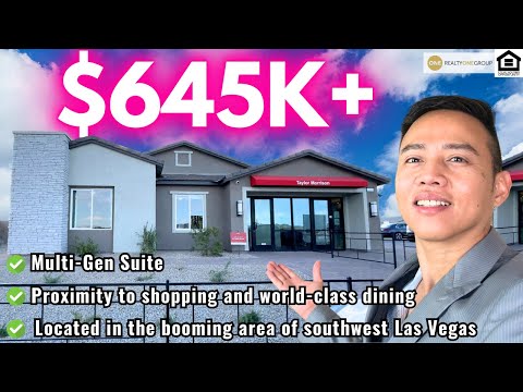 Brand New Single Story Home In Las Vegas | Kensington Estates | Taylor Morrison