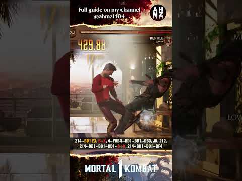 Johnny Cage 50% hype combo – Mortal Kombat 1