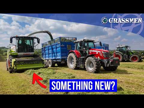 Mark Troy gets a NEW 990 AND a prototype Claas Header