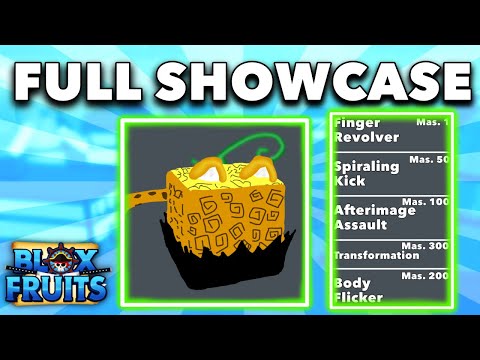 Leopard Fruit all abilities showcase in 1 minute! (Blox Fruits)