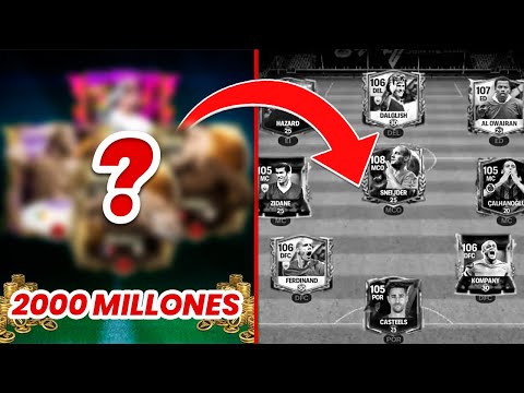 LA MAYOR MEJORA QUE HE REALIZADO EN MI CUENTA PRINCIPAL 🥵🔥 "2000 millones en fichajes" 💰 FC MOBILE