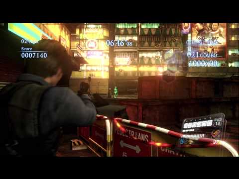 Resident Evil 6 Mercenaries - Urban Chaos - Leon (Default) - S Rank