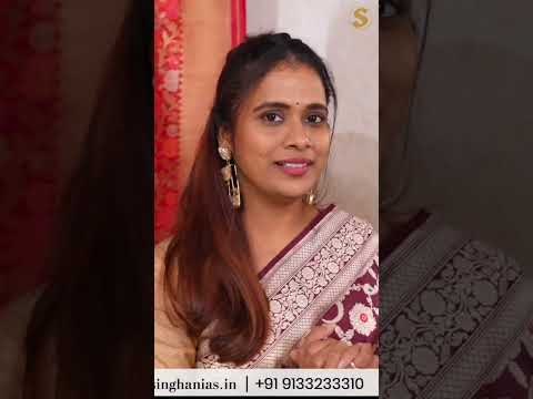 Unique Shades in Banarasi | SINGHANIAS | Ph:9133233310