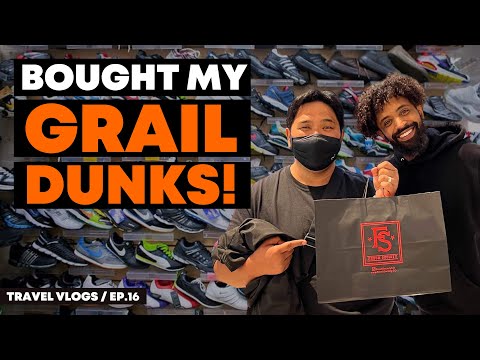 Bought my GRAIL DUNKS in the US! (Reveal & Unboxing!)