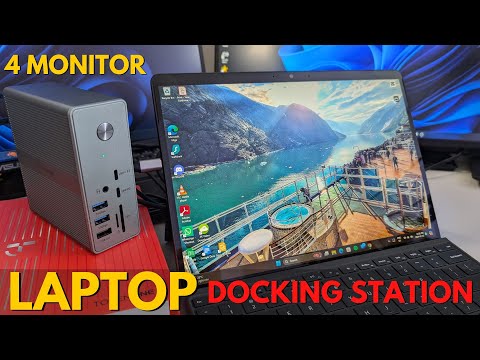 Transform Your Laptop: TobenONE USB-C Thunderbolt Docking Station: A Closer Look (Quad Monitors!)