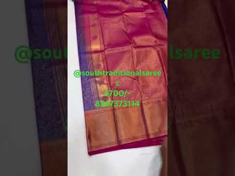 @southtraditionalsarees #saree #sareeuk #sareelove #handloomsaree #semikanchipuramsilksarees