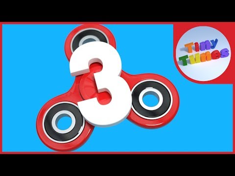 Counting by  3s with Fidget Spinners - Skip Counting by 3