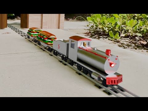 Train Delivers Food