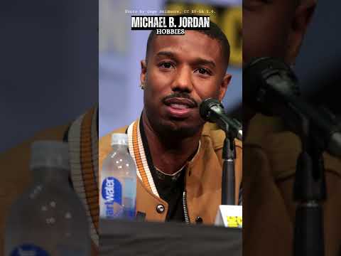 Michael B. Jordan's Passionate Pursuits Outside Acting #shorts #Hobbies #MichaelBJordan