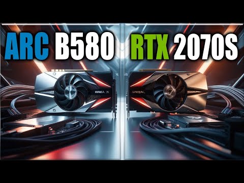 ARC B580 vs RTX 2070 SUPER Benchmarks - Tested in 20 Games