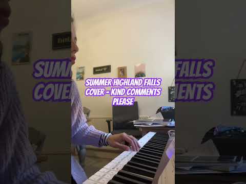 Summer Highland falls cover #intermediatepiano #piano