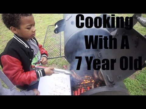 Ribeye Steak Recipe | 7 year old cooks steak | Cooking Videos