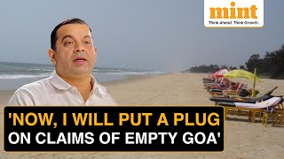 Goa Tourism Minister Comes Armed With Data Against 'Declining Tourism' Narrative, Says...