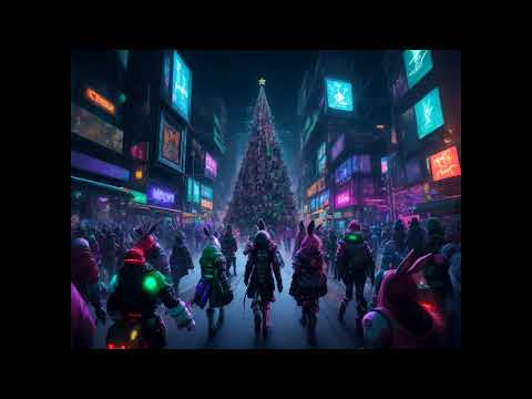 CyberPunk Xmas | Distopian Xmas | Xmas Vibes | Lofi Bunny