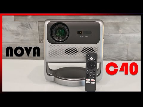 Ultimea Nova C40 All In One Smart Android TV Projector Unboxing and Review