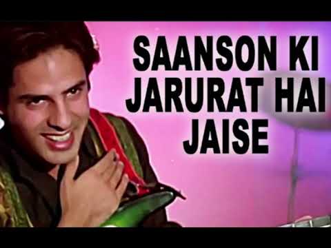 Saanson Ki Jarurat Hai Jaise II Rahul Roi & Anu Agarwal II Kumar Sanu Song II Aashiqui Movie song