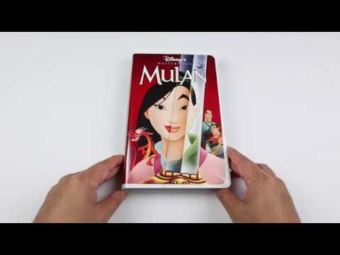 Mulan VHS Unboxing