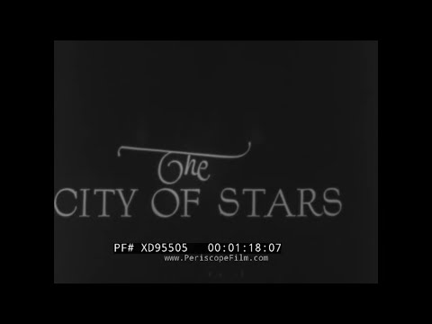 “ THE CITY OF STARS ” 1925 TOUR OF UNIVERSAL STUDIOS   HOLLYWOOD FILM STUDIO  SILENT ERA  XD95505