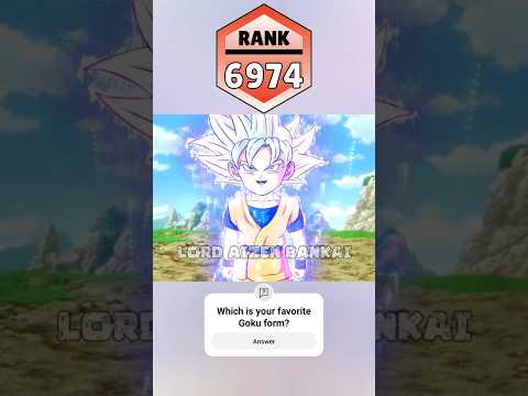 Evolution of Kid Goku Rank Up