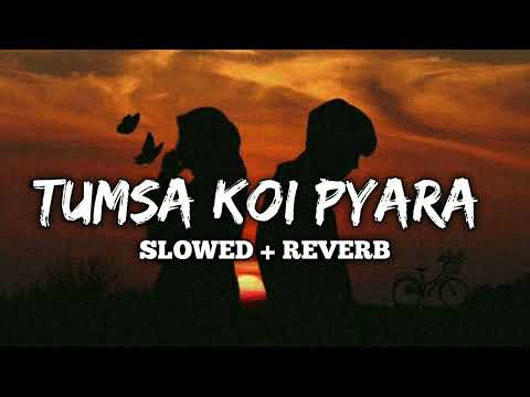 Tumsa Koi Payra - (Slowed & Reverb) | Alka Yagnik, Kumar Sanu | Hindi Song | Lyrics Video