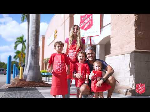 The PenaVega Family Partners with The Salvation Army