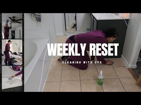 CLEAN WITH ME | WEEKLY RESET | SPRING CLEANING