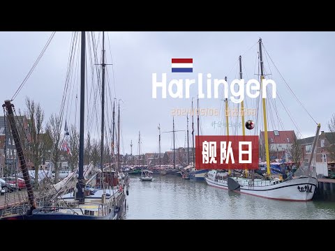 出去玩66-在哈灵根的舰队日吃到烟熏鳗鱼，又深陷泥潭 | Harlingen Vlootdag 2023 荷兰旅游 周末去哪儿 | 胖仔的日记本 Pangzai's diary 20240506