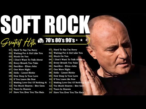 Phil Collins, Eric Clapton, Michael Bolton, Rod Stewart, Bee Gees - Soft Rock Ballads 70s 80s 90s