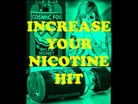 Vaping - Decrease your nicotine level without sacrificing pleasure in juice.