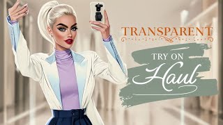 4K Transparent Lingerie | Try On Haul See Everything | See Through | Transparent HaulTry On New