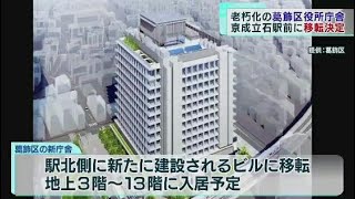 葛飾区役所、老朽化で庁舎移転が正式決定　移転先は京成立石駅前