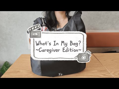 What’s In My Bag? 👜 A Caregiver’s Daily Essentials 👀