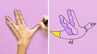 10 GREAT DRAWING IDEAS WHEN YOU ARE BORING