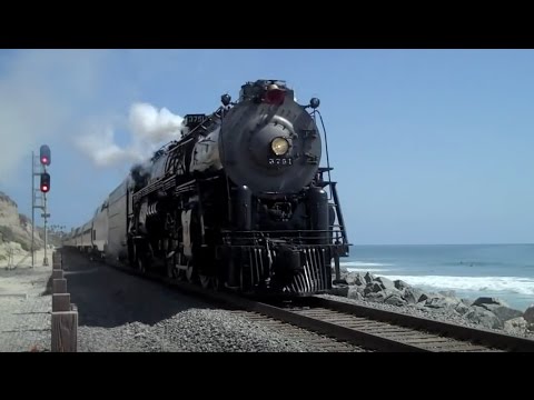 Santa Fe #3751 San Diego Steam Special II - May 1-2, 2010