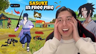 Sasuke in Free Fire 🍷🗿 - How many 💎 did I spend to get it ⁉️ - Mehdix