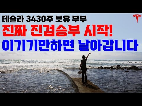 패하면 크게 하락할 겁니다. 세계 최고의 노하우를 가진 테슬라를 믿습니다!