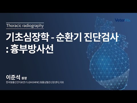 [베터플릭스][기초심장학] 순환기 진단검사 : 흉부방사선(Thoracic radiography)