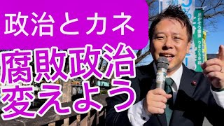 政治とカネ　腐敗政治を終わらせよう！　かばさわ洋平議員演説