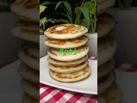 කාල නැත්නම් මෙහෙම කමු රොටි රොටි පොල් රොටි#roti#short 🥞