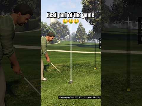 Best part of the game #gtav #funny #golf