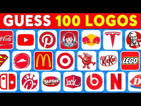 Guess the RED Logo in 3 Seconds | 100 Famous Logos 🍏🥇 Logo Quiz 2024