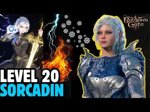 LEVEL 20 SORCADIN Sorcerer / Paladin Build - Baldur's Gate 3