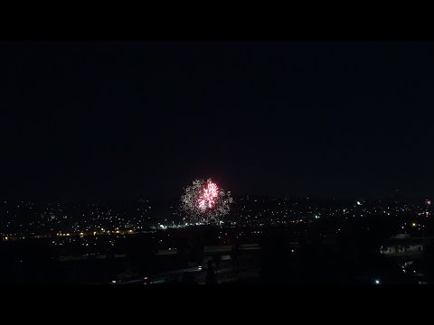 AMAZING 4th of July Fireworks - Hillside View 2 HOURS