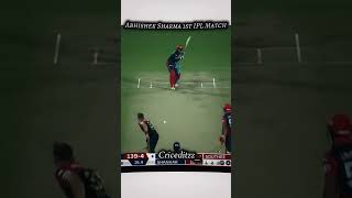 Young Abhishek Sharma❤️‍🔥🥵#criceditzz #cricket #youtubeshorts #shortvideo