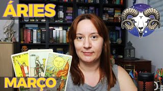 ÁRIES TAROT - Março: Abertura de Caminhos - Corra o Risco e Receba a Vitória Financeira!