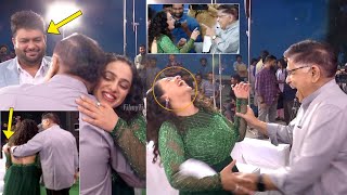 Allu Aravind Hilarious Fun With Nithya Menon | FilmyTimeLive