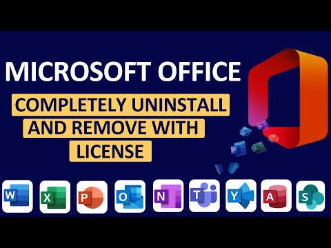 How to Completely Uninstall and Remove Microsoft Office with License