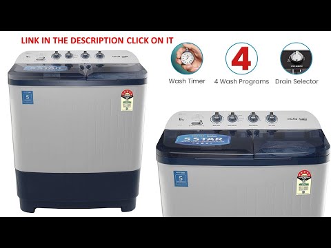 ✅Voltas || 8.5 kg Semi-Automatic Top Loading Washing Machine