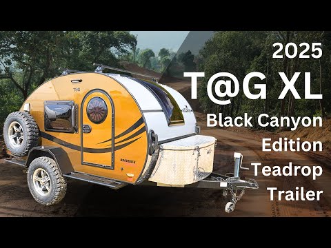 The 2025 TAG XL Teardrop Trailer from nuCamp RV