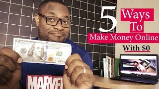 5 ways to make money online